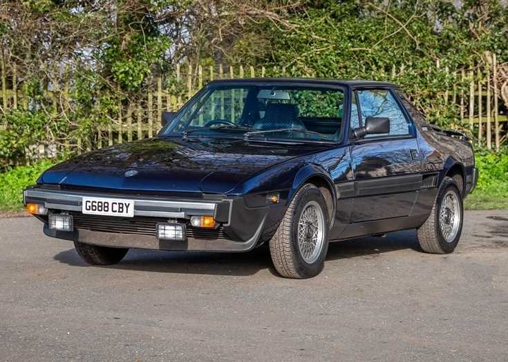 Click for high resolution Lot 109 - 1990 Fiat X1/9 Gran Finale