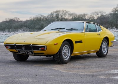 Lot 182 - 1972 Maserati Ghibli Coupé