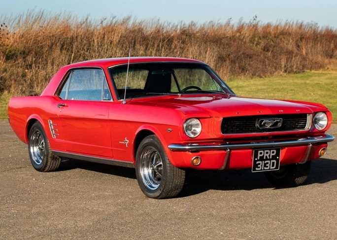 Click for high resolution Lot 112 - 1966 Ford Mustang Notchback