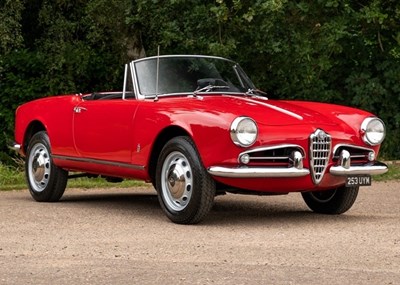 Lot 127 - 1961 Alfa Romeo Giulietta Spider