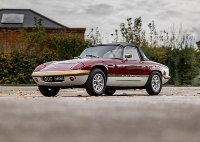 Lot 141 - 1972 Lotus Elan Sprint