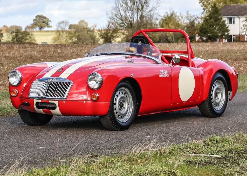 Click for high resolution Lot 156 - 1961 MG A Competition Roadster