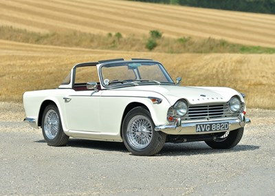 Lot 201 - 1966 Triumph TR4A IRS Surrey Top