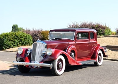 Lot 217 - 1933 Pierce Arrow 698 Club Brougham