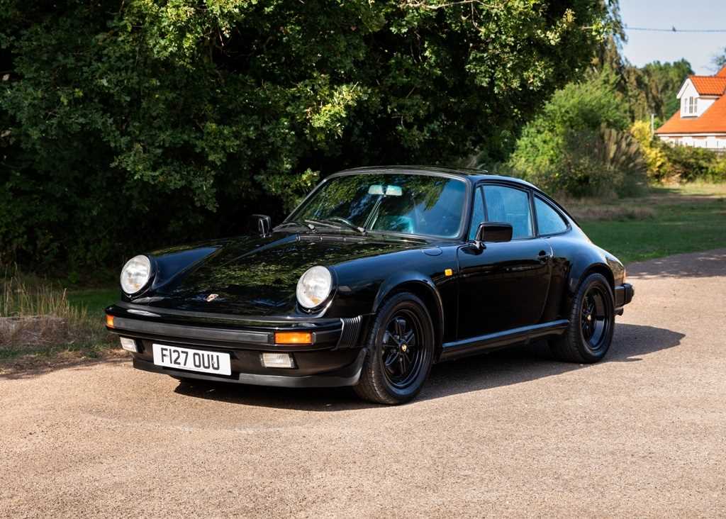 Click for high resolution Lot 172 - 1988 Porsche Carrera Coupé Sport