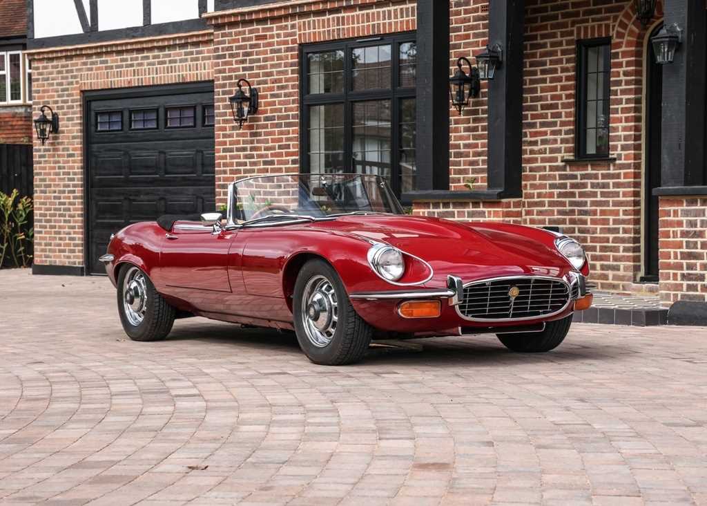 Click for high resolution Lot 154 - 1973 Jaguar E-Type Series III Roadster