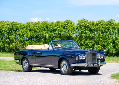 Lot 202 - 1969 Rolls-Royce Silver Shadow Drophead Coupe by Mulliner Park Ward