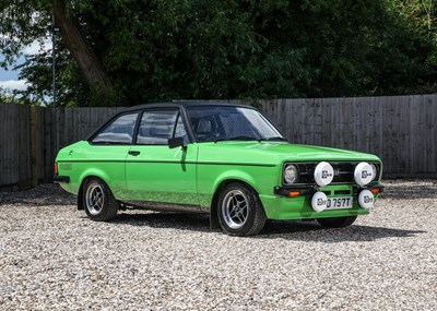 Lot 218 - 1979 Ford Escort RS2000 Mk. II