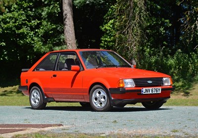 Lot 246 - 1982 Ford Escort XR3