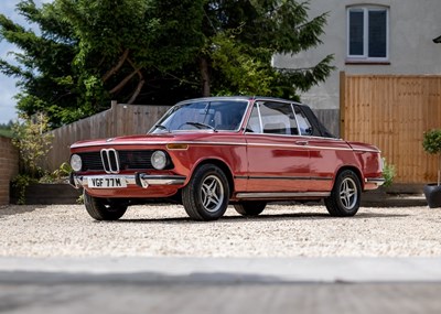 Lot 139 - 1974 BMW 2002 Baur Convertible