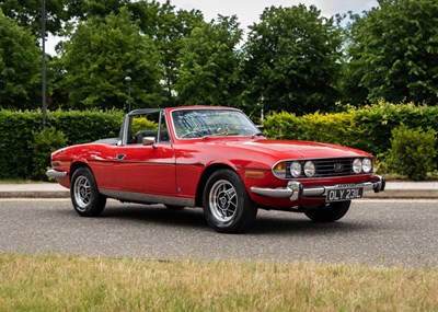 Lot 145 - 1972 Triumph Stag