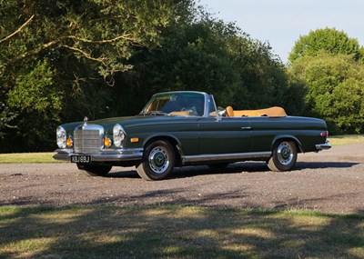 Lot 183 - 1971 Mercedes-Benz 280 SE Cabriolet 3.5 litre