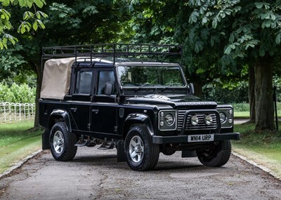 Lot 151 - 2014 Land Rover  Defender 110 Double Cap Pick-up