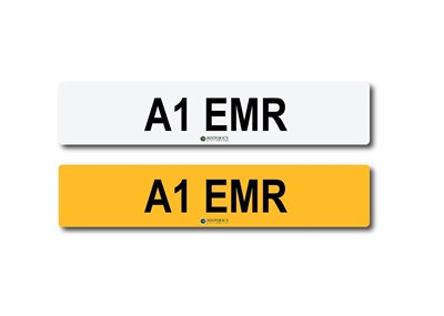Lot 102 - Number Plate A1 EMR