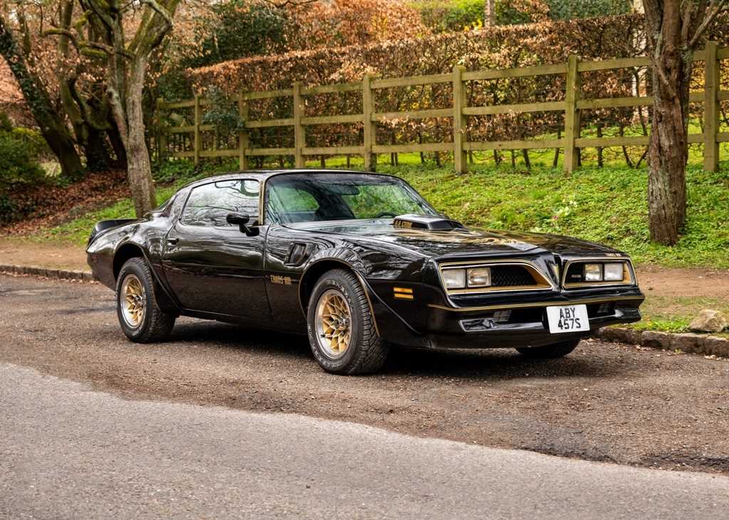 Click for high resolution Lot 184 - 1978 Pontiac Trans Am