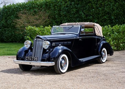 Lot 207 - 1936 Packard 120 Carlton bodied Sedanca Coupé