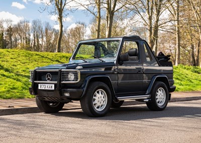 Lot 191 - 1998 Mercedes-Benz  G320 Cabriolet