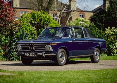 Lot 185 - 1973 BMW 2002 Baur Convertible