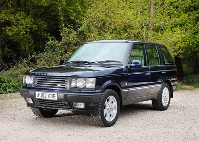 Lot 142 - 2002 Range Rover Vogue (4.6 litre)