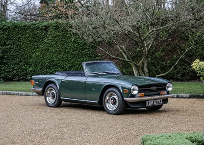 Lot 156 - 1970 Triumph TR6