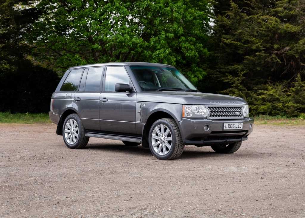 Click for high resolution Lot 219 - 2006 Range Rover  4.2 Supercharged Vogue SE