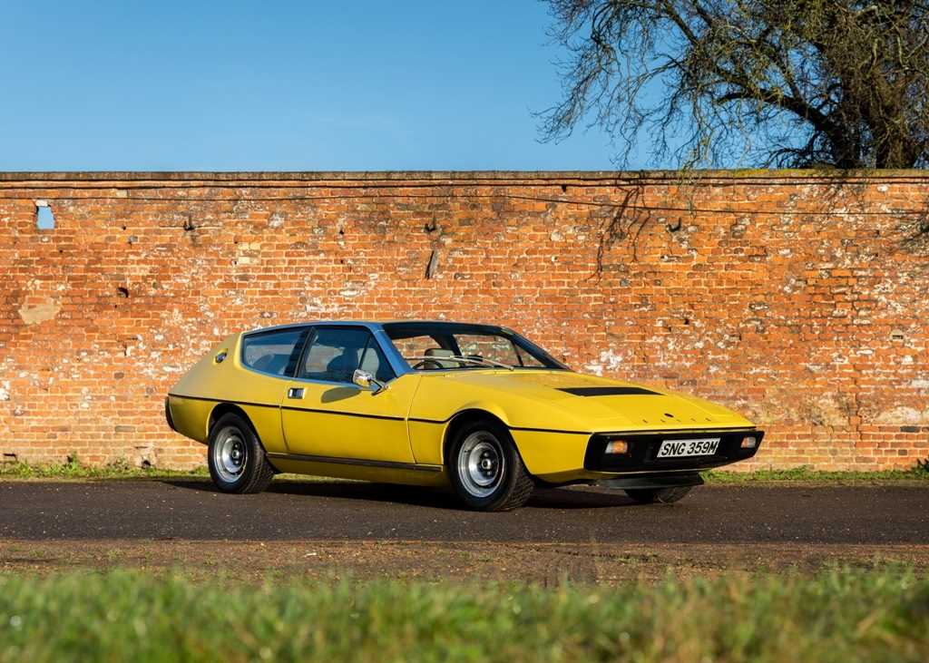 Lot 196 - 1974 Lotus Elite 502 Ex-Ronnie Peterson