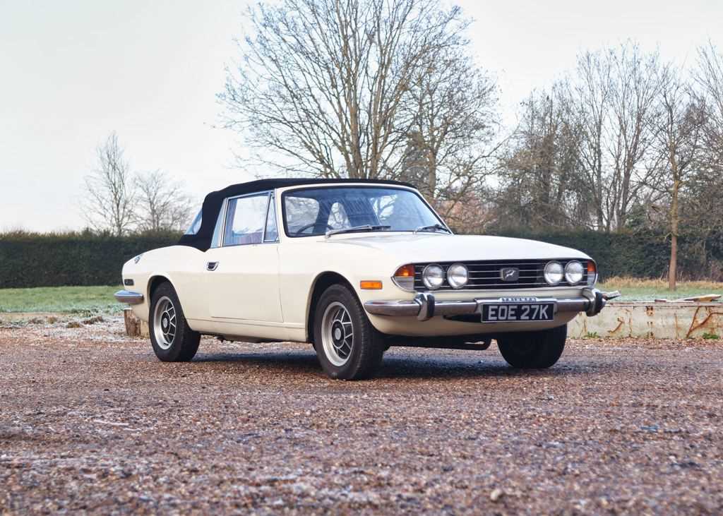 Lot 183 - 1971 Triumph Stag