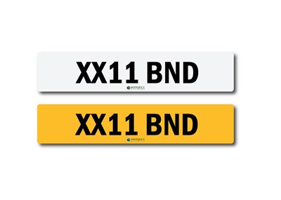 Lot 103 - Number plate XXII BND