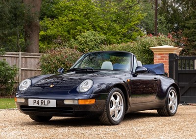 Lot 180 - 1996 Porsche  911/993 Carrera 2 Cabriolet