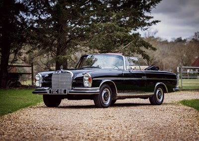 Lot 227 - 1967 Mercedes-Benz 300 SE Cabriolet (W112)