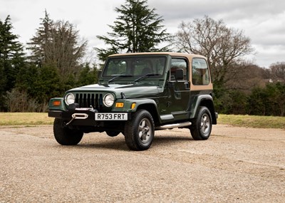 Lot 233 - 1998 Jeep Wrangler Sahara 4.0 Litre