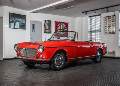 Lot 177 - 1962 Fiat  1200 Cabriolet