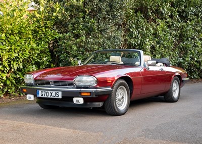 Lot 222 - 1990 Jaguar XJS Convertible