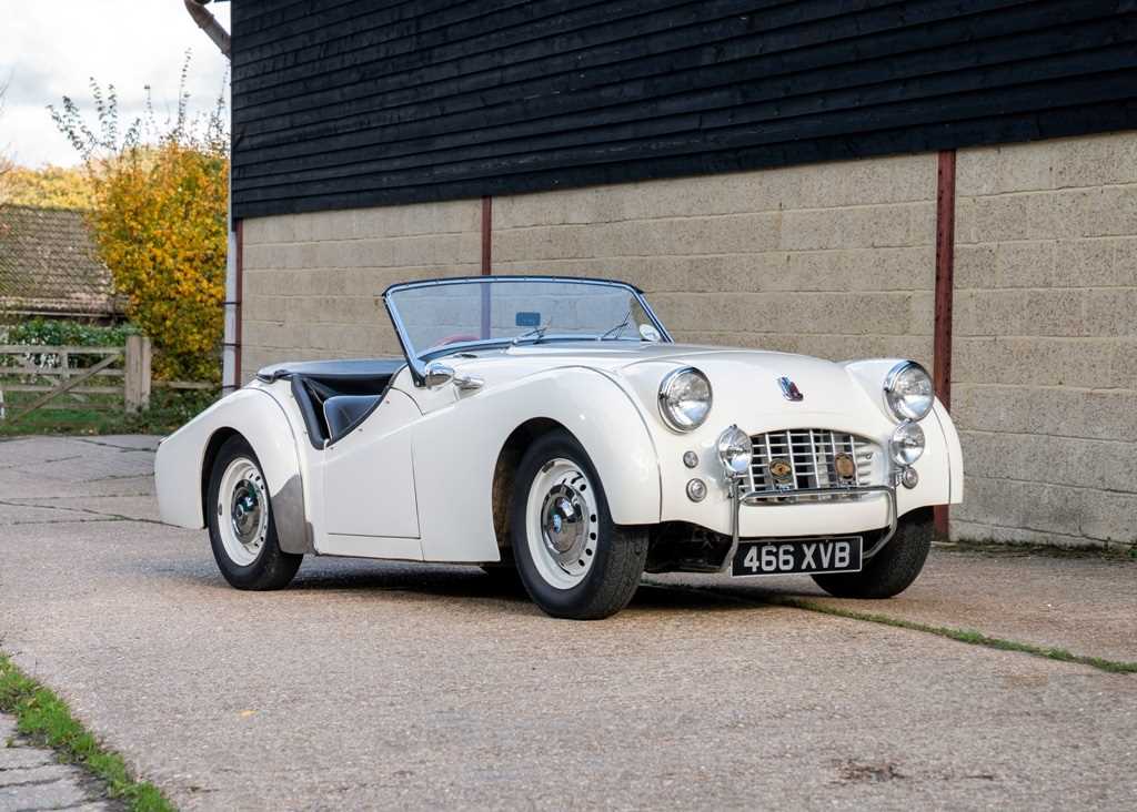 Lot 153 - 1956 Triumph TR3