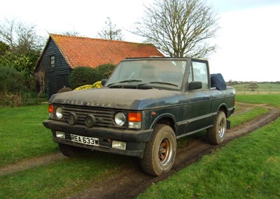 Lot 145 - 1980 Range Rover  Classic Convertible