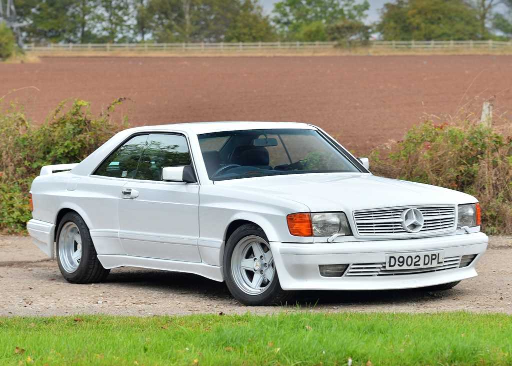 Lot 190 - 1986 Mercedes-Benz  560 SEC AMG 6 litre Quad Cam WideBody