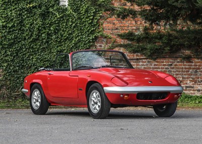 Lot 207 - 1969 Lotus  Elan S4 Drophead Coupé