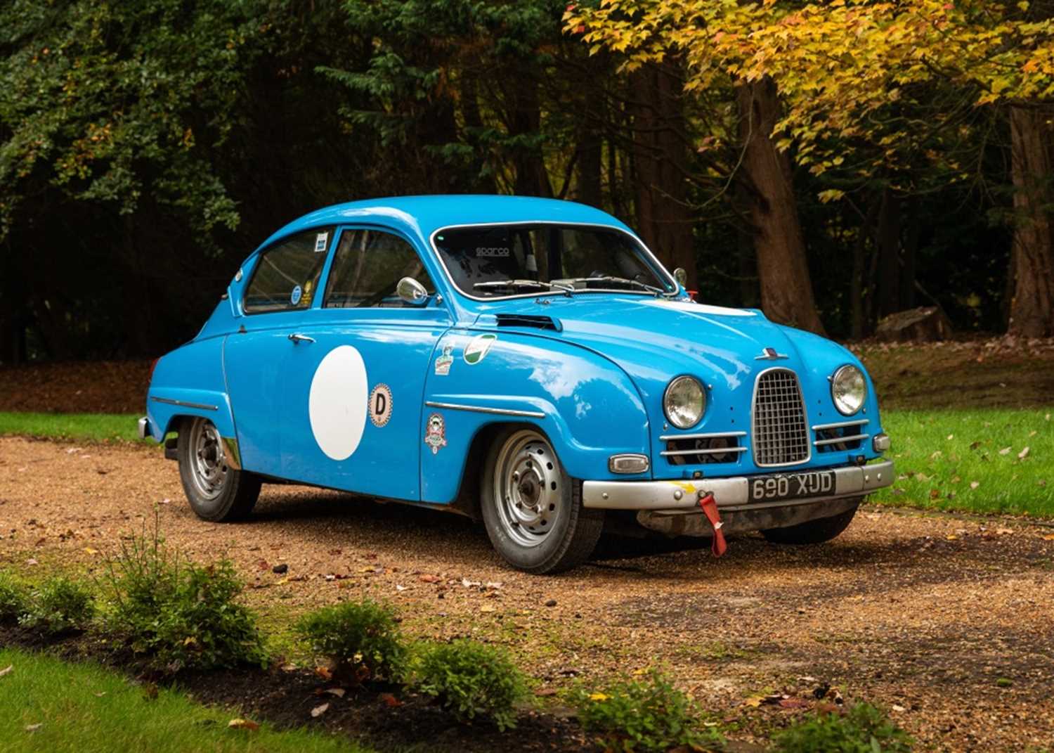 Click for high resolution Lot 152 - 1961 Saab 96 FIA race/rally car