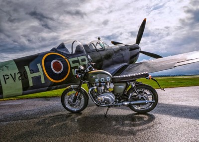 Lot 110 - 2021 Triumph Bonneville T120 ‘Hinckley Spitfire’