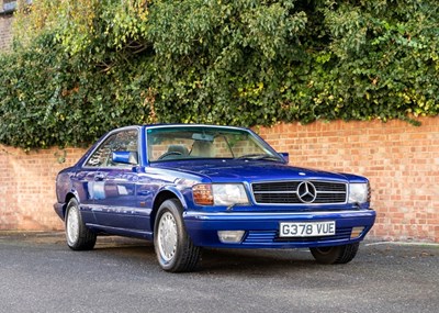 Lot 274 - 1990 Mercedes-Benz  420 SEC