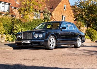 Lot 212 - 2007 Bentley Arnage T Mulliner II