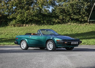 Lot 146 - 1981 Triumph TR7 Convertible to TR8 Specification