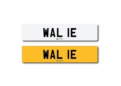 Lot 142 - Number Plate WAL 1E
