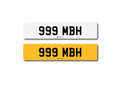 Lot 102 - Number Plate  999 MBH