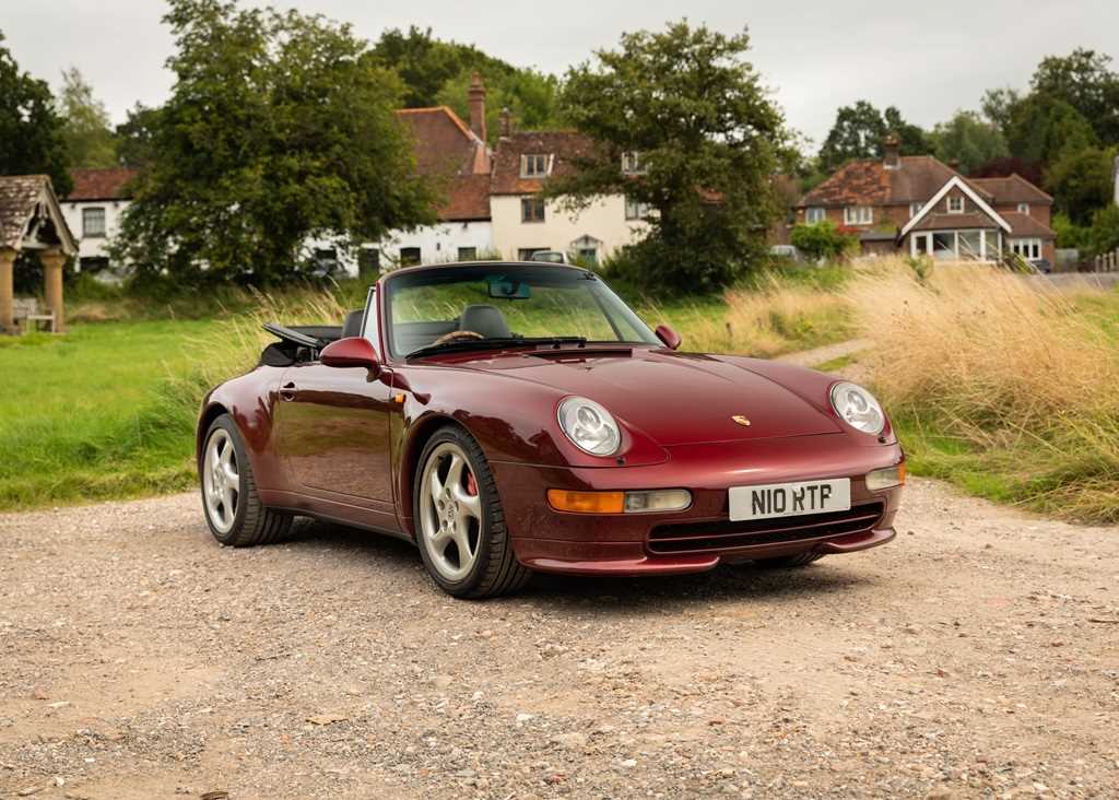 Lot 166 - 1996 Porsche 993 Carrera 3.6 Cabriolet Tiptronic