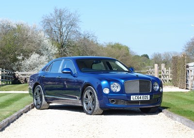 Lot 242 - 2014 Bentley Mulsanne 95 Edition