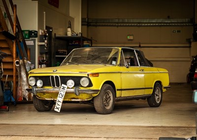 Lot 284 - 1974 BMW  2002 Convertible by Baur