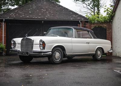 Lot 168 - 1963 Mercedes-Benz  220 SE Cabriolet