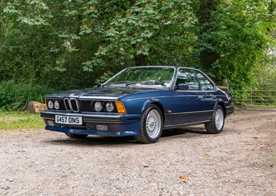 Lot 148 - 1989 BMW 635 CSi Highline