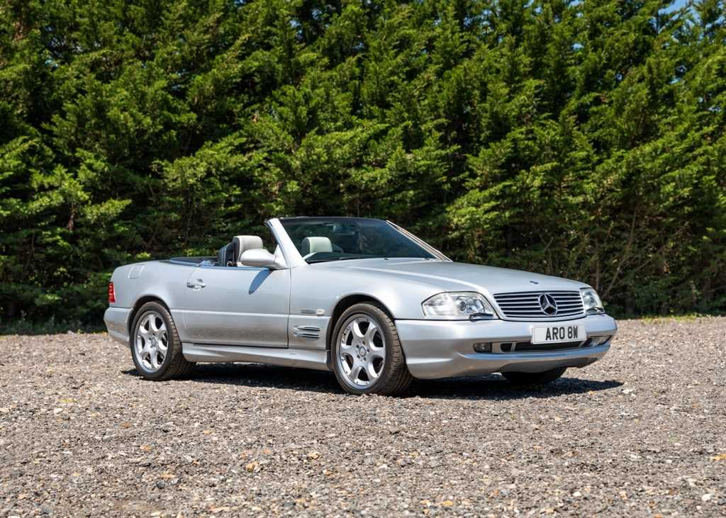 Click for high resolution Lot 193 - 2001 Mercedes-Benz SL500 Silver Arrow